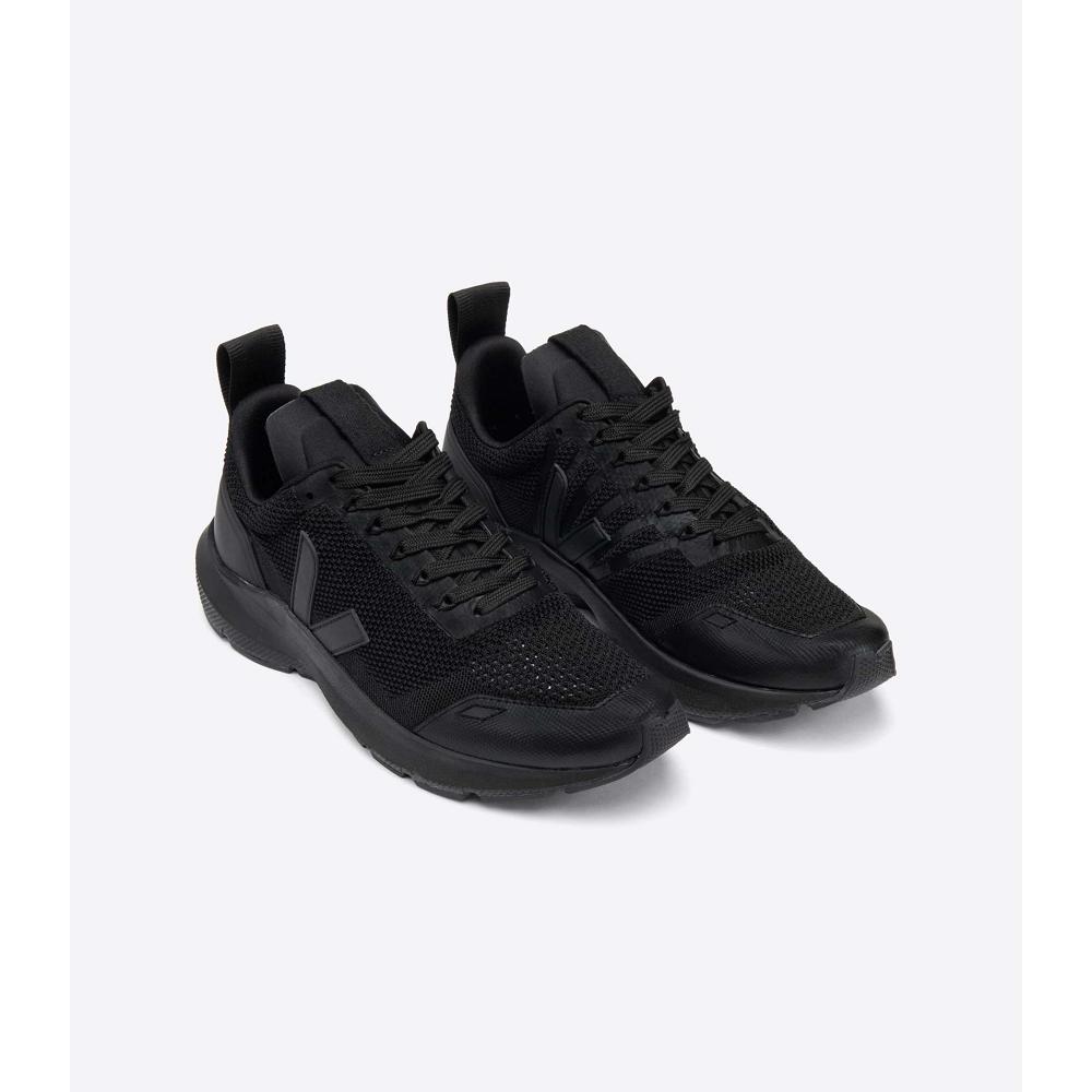 Veja PERFORMANCE RUNNER V-KNIT RICK OWENS Schoenen Heren Zwart | BE 259FDN